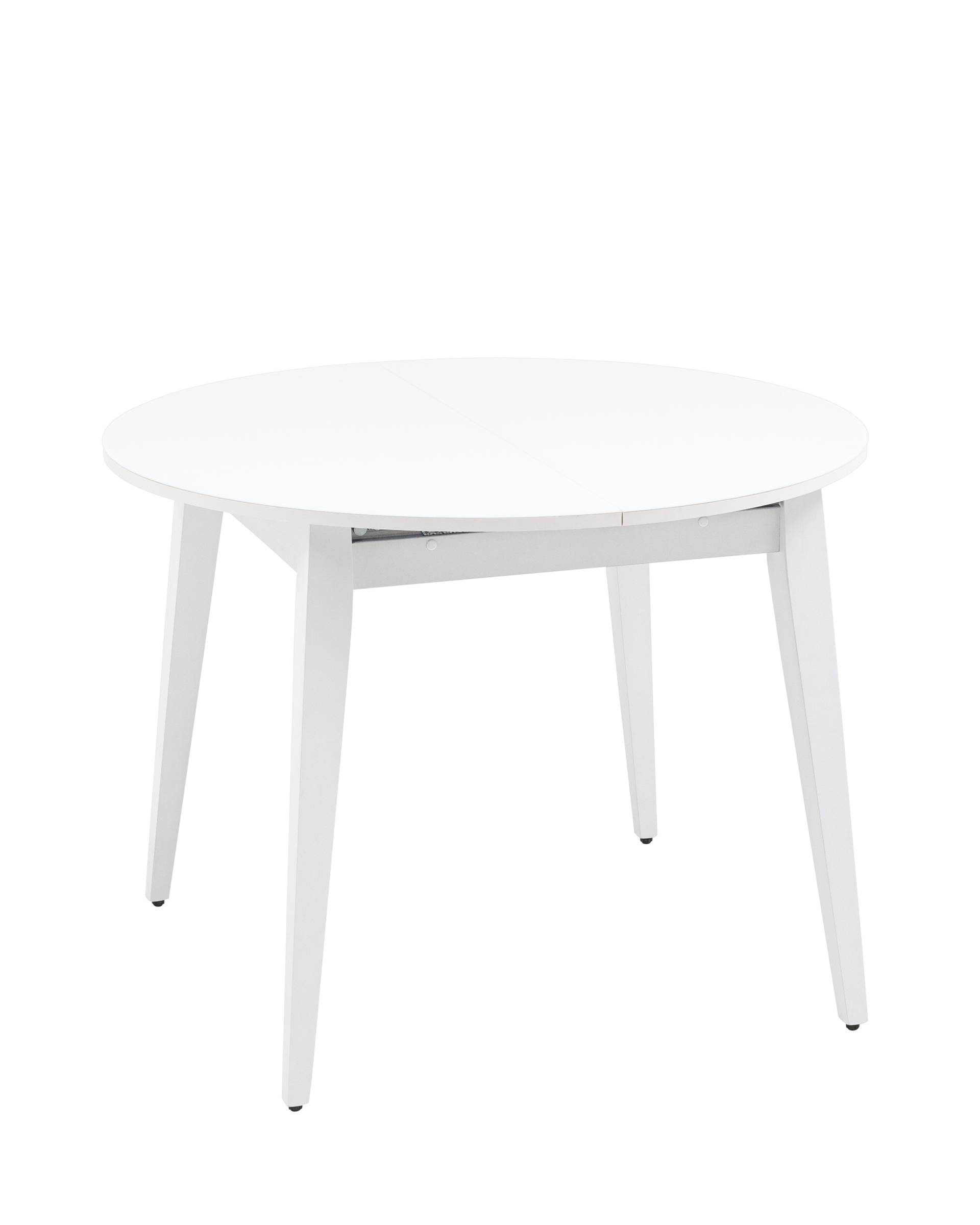 Стол обеденный Сидней раскладной 100-130 белый матовый из Италии
