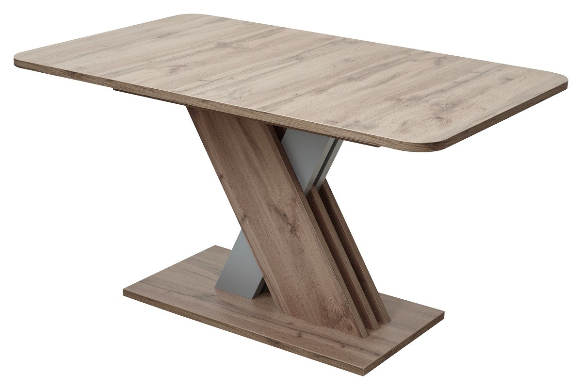 Стол EXEL 140 Дуб Трюфель/ Алюминий М-City из Италии