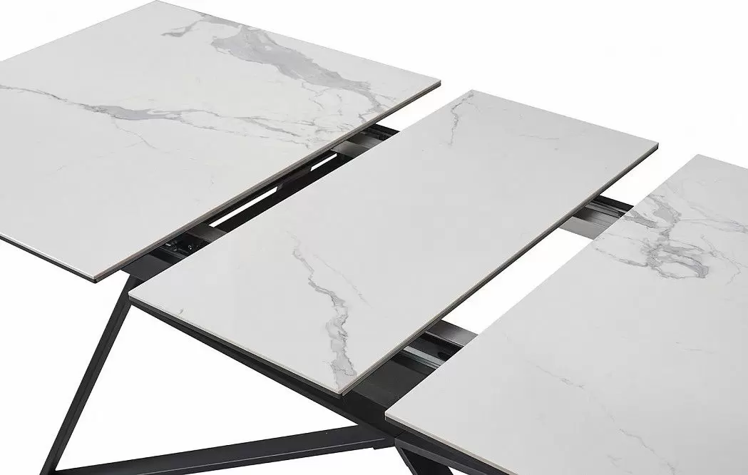 Стол раскладной Bristol (160), светлая керамика из Италии