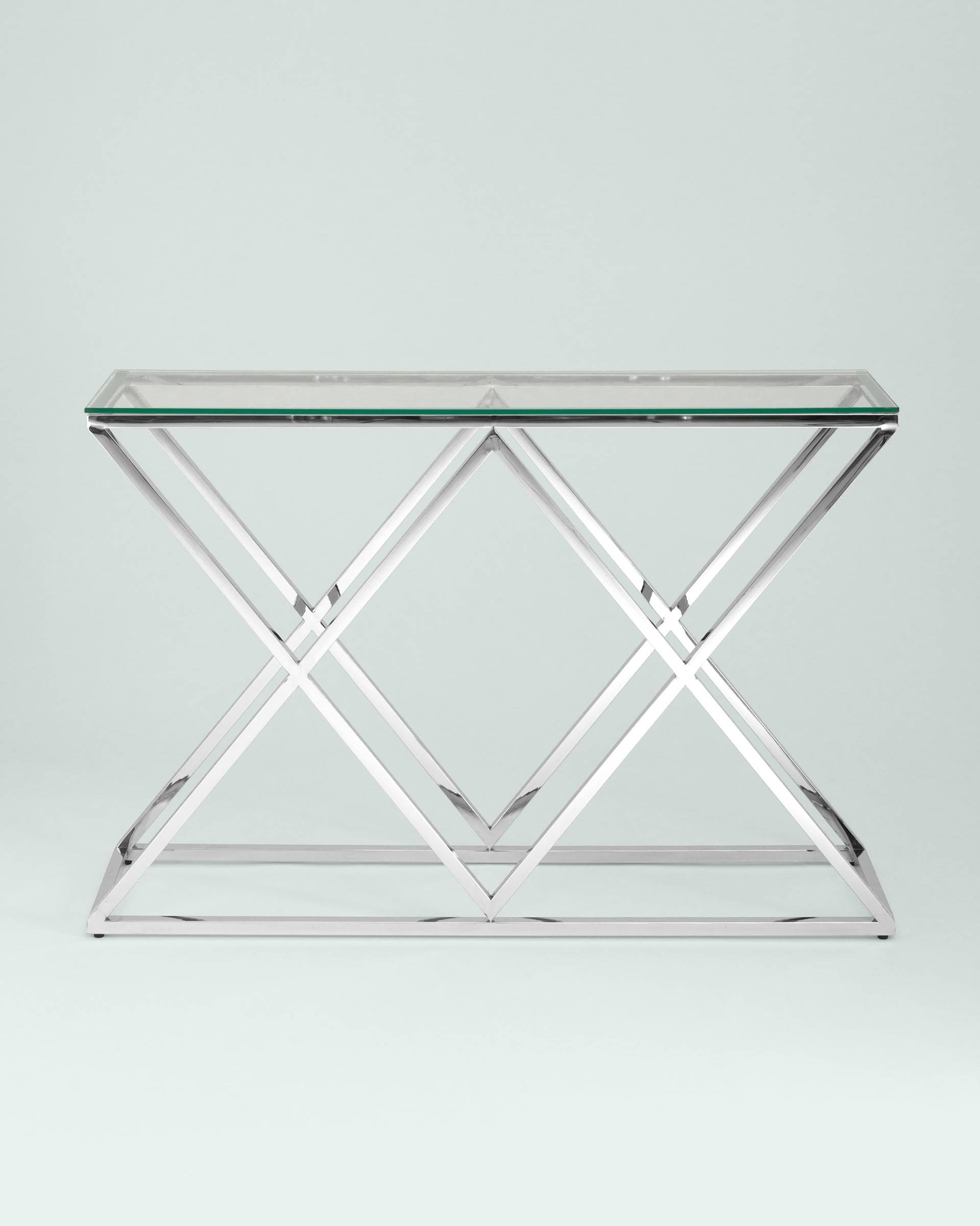 Консоль ИНСИГНИЯ 115*30 серебро из Италии