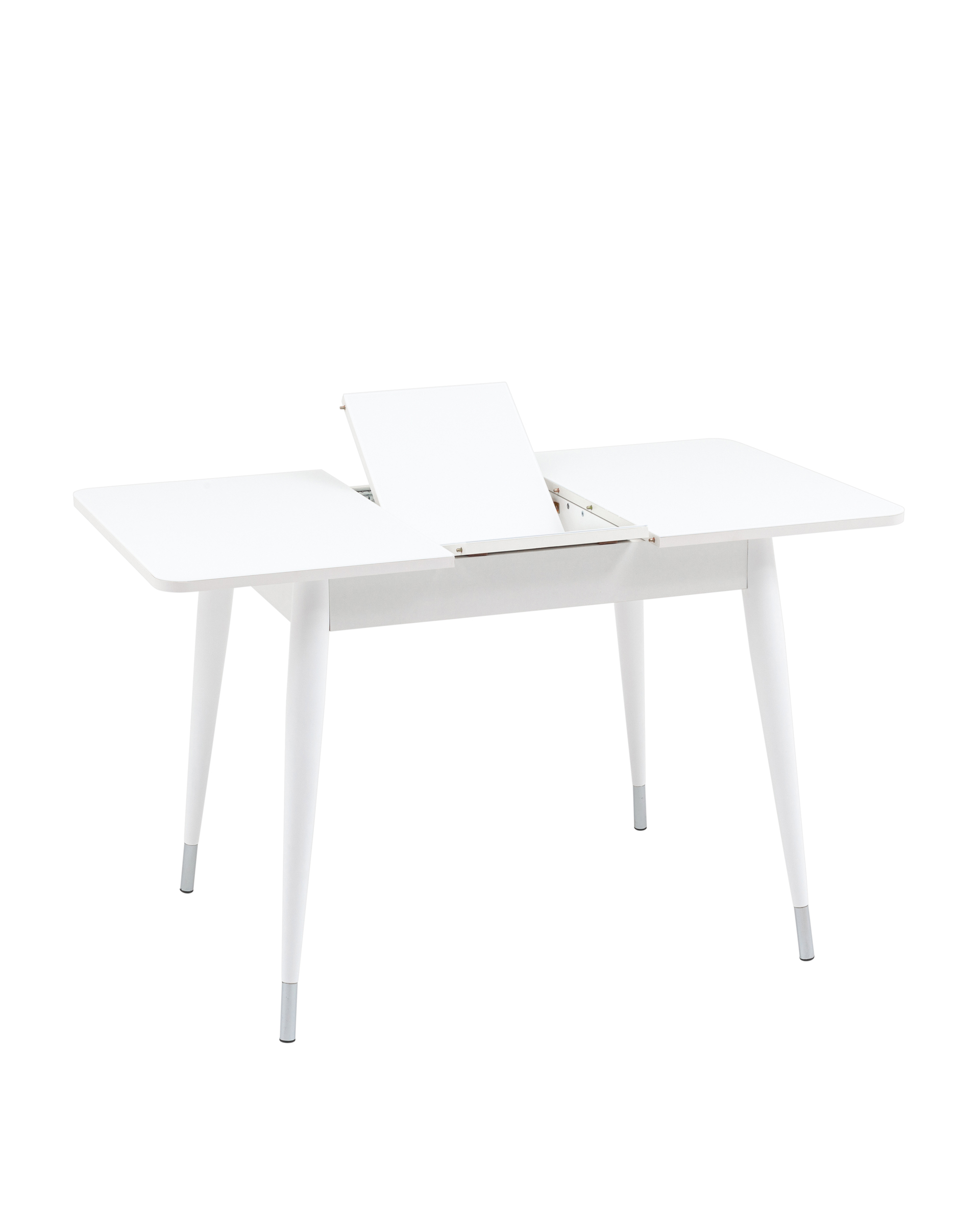 Стол обеденный Берлин раскладной 90-120*70 белый матовый из Италии