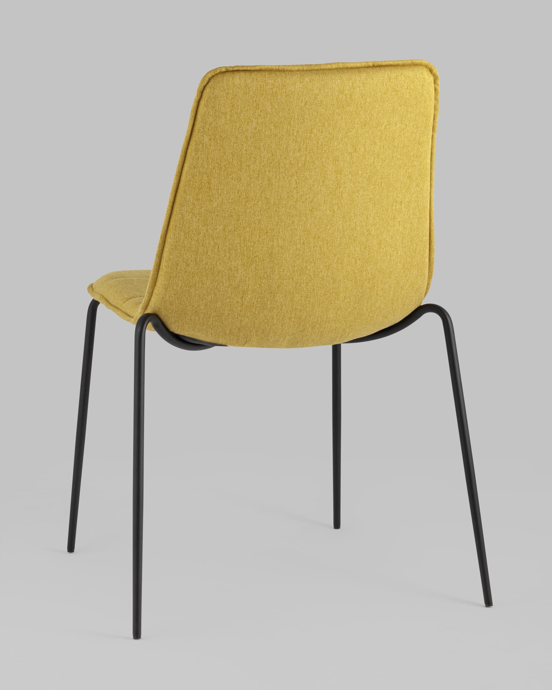 Стул Мелани рогожка желтый из Италии