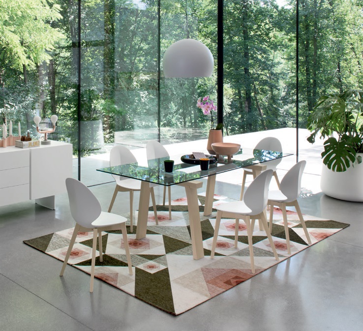 Стол Calligaris Levante CS4091-R 140 из Италии