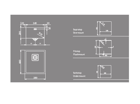 Мойка Artinox Titanium 34 rame из Италии