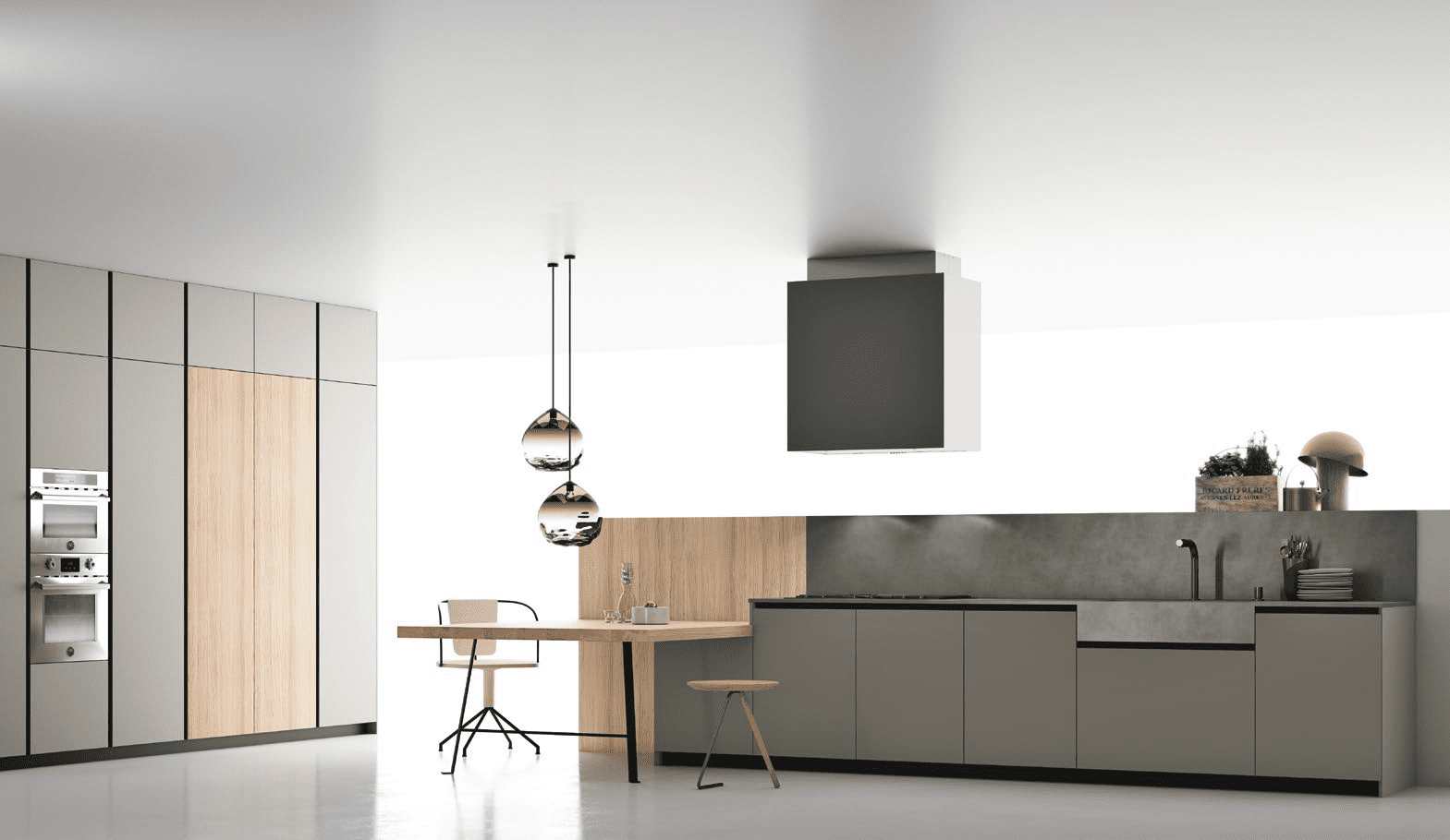 Кухня Materia Grigio из Италии