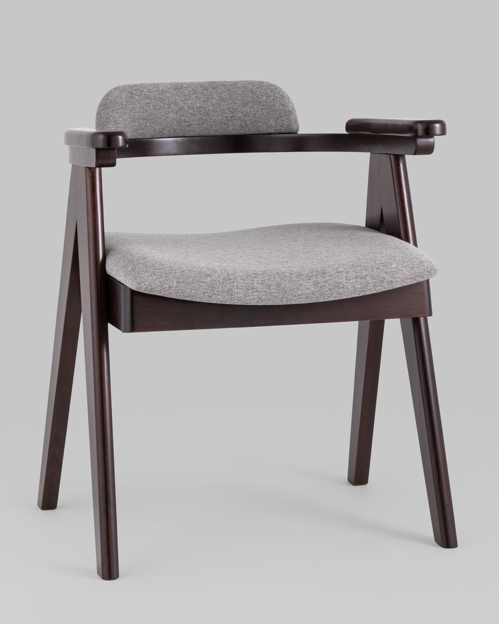 Стул обеденный OLAV серый 2 шт. из Италии