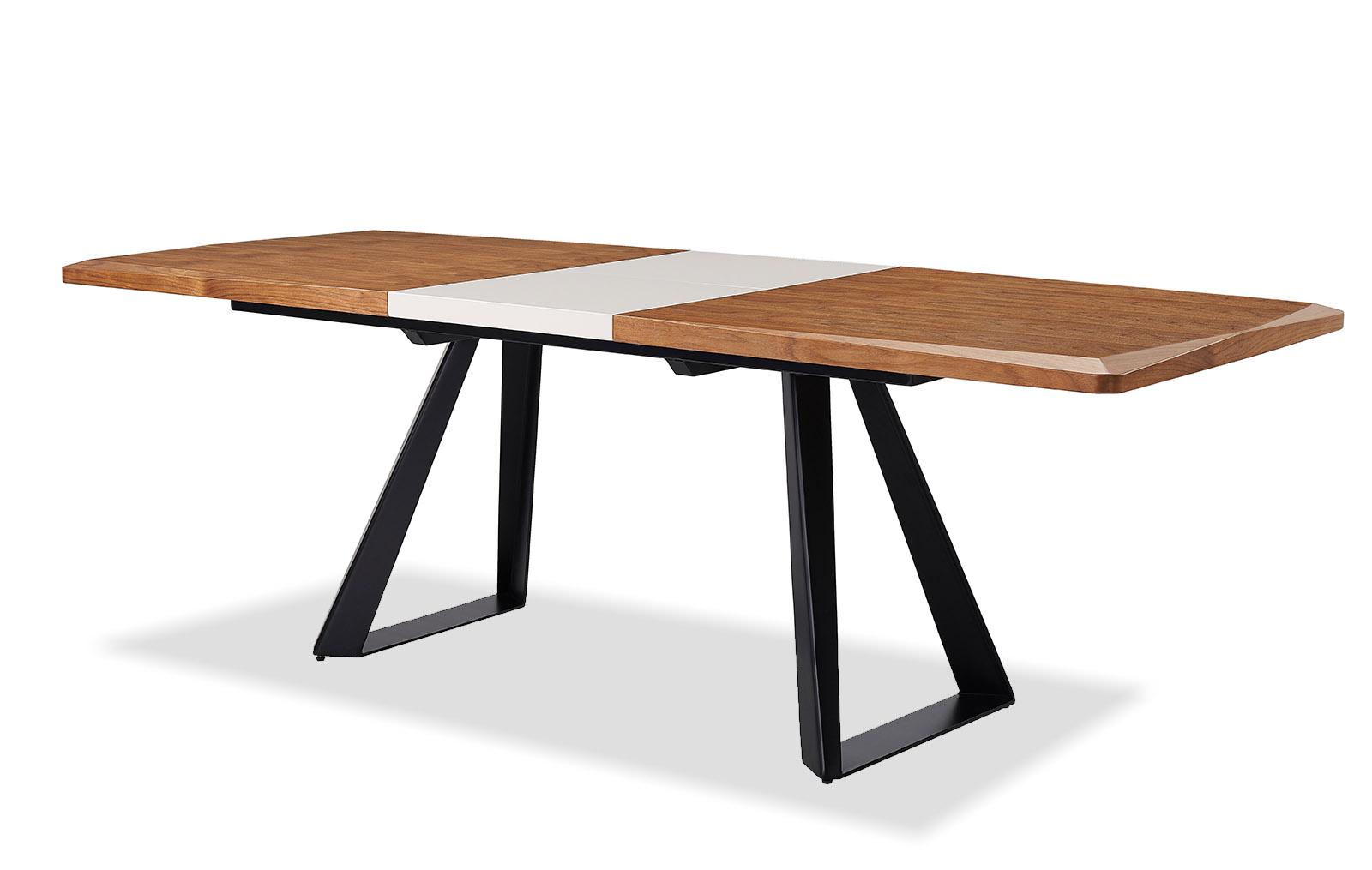 Стол раскладной Lambert, орех/кремовый из Италии