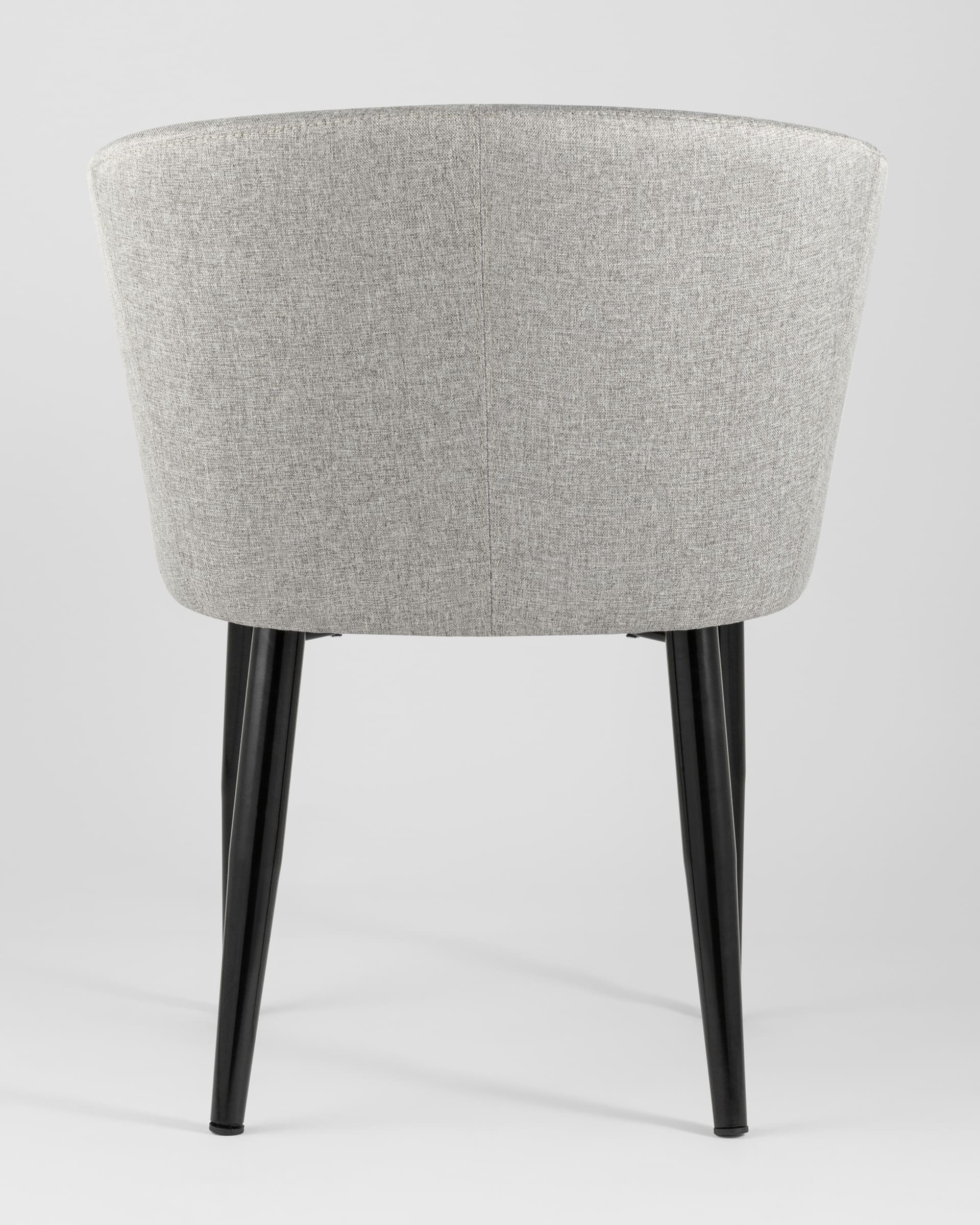 Кресло Ральф рогожка серый из Италии