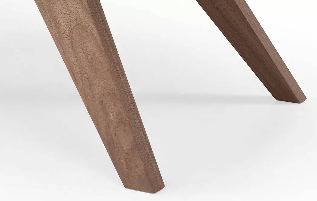 Стол раскладной Valencia 140-200, серая керамика/орех из Италии