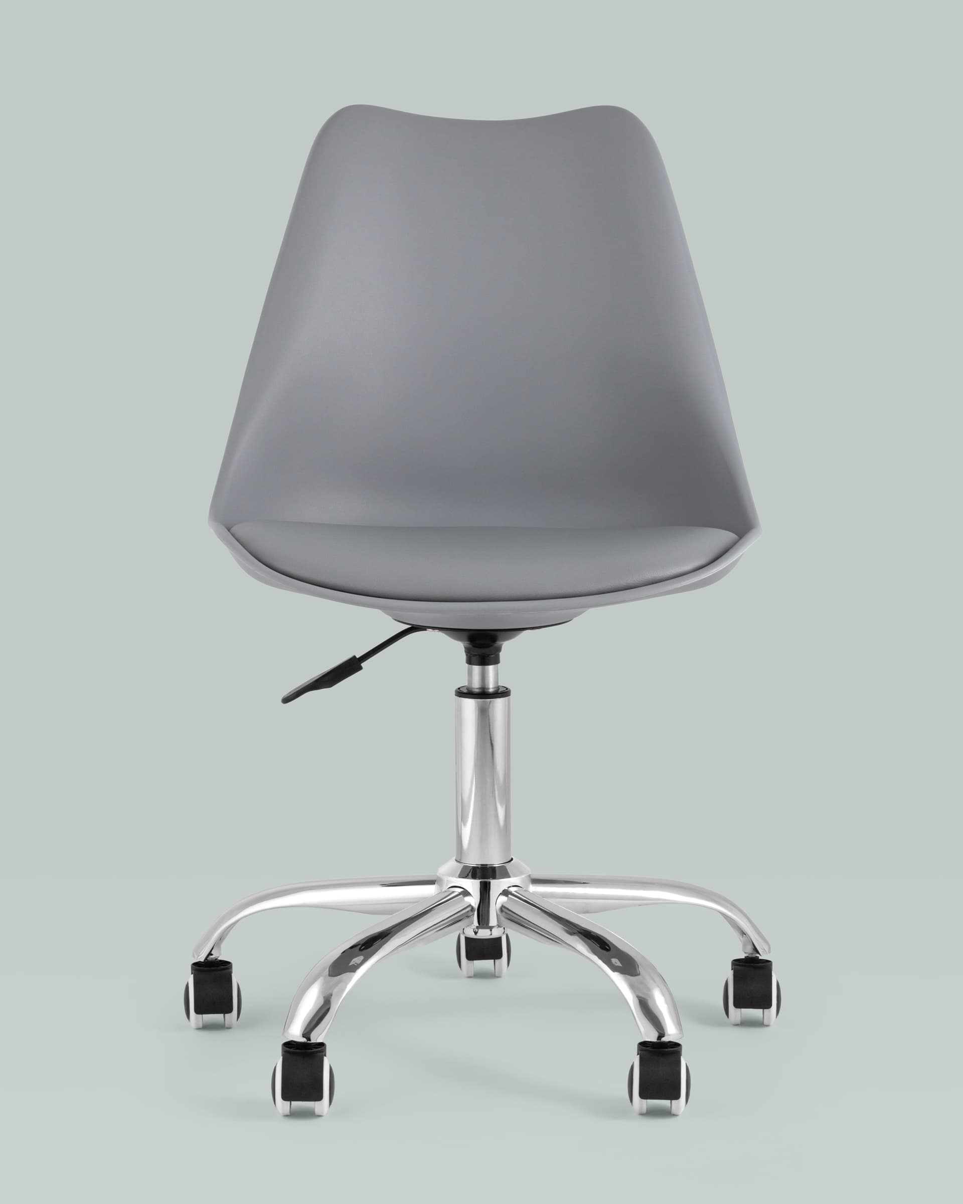 Стул офисный BLOK NEW пластиковый серый из Италии