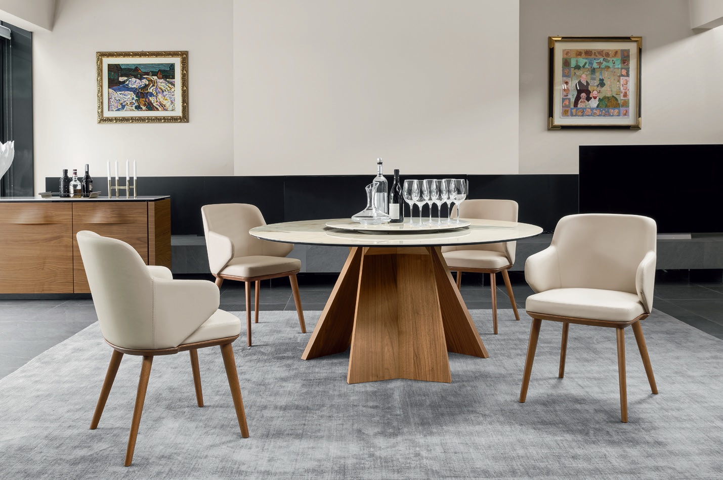 Стол Calligaris Icaro CS4113-FD 80 из Италии