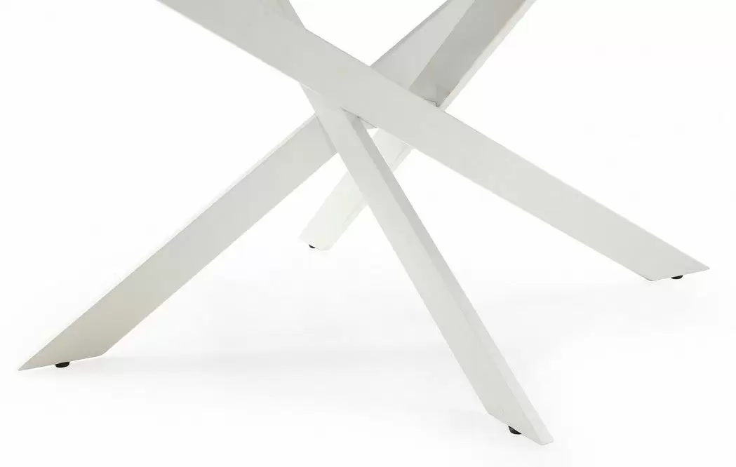 Стол раскладной Diona 120-170, керамика "каррарский мрамор" из Италии