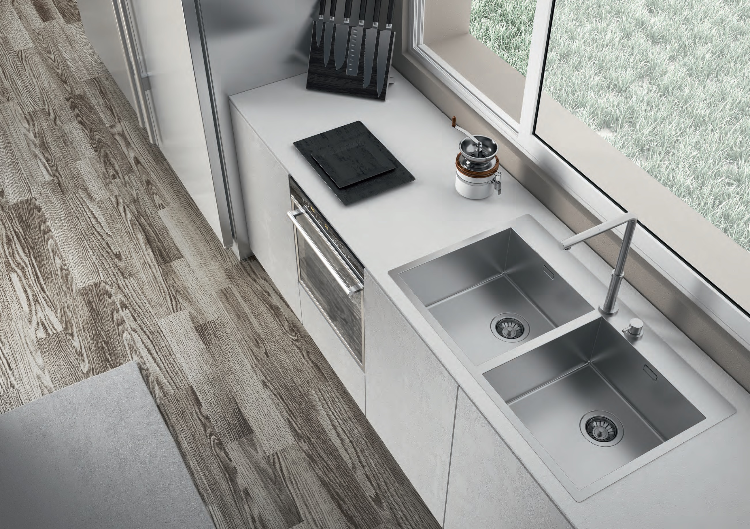 Мойка Artinox Aqua Smart 2V80 из Италии