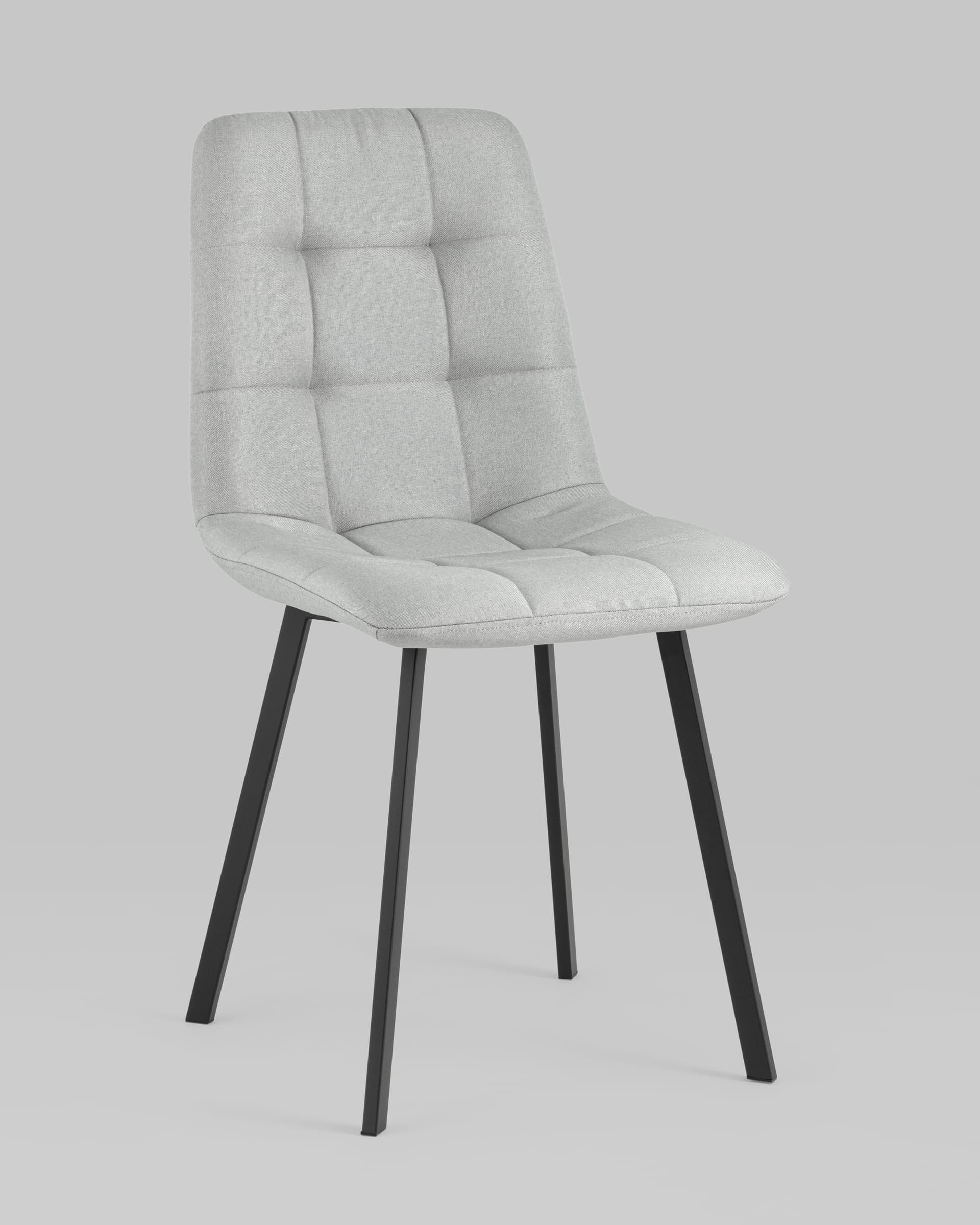 Стул Chilly рогожка светло-серый из Италии