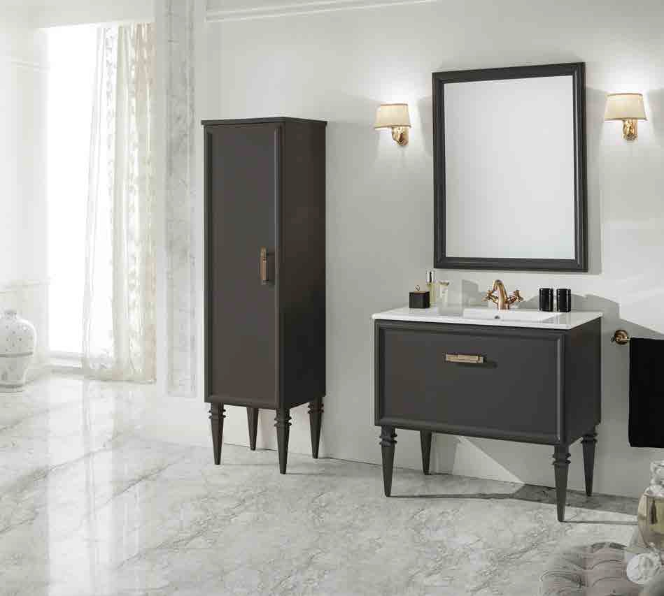 Комплект мебели для ванной комнаты Elegant collection Композиция 9 из Италии