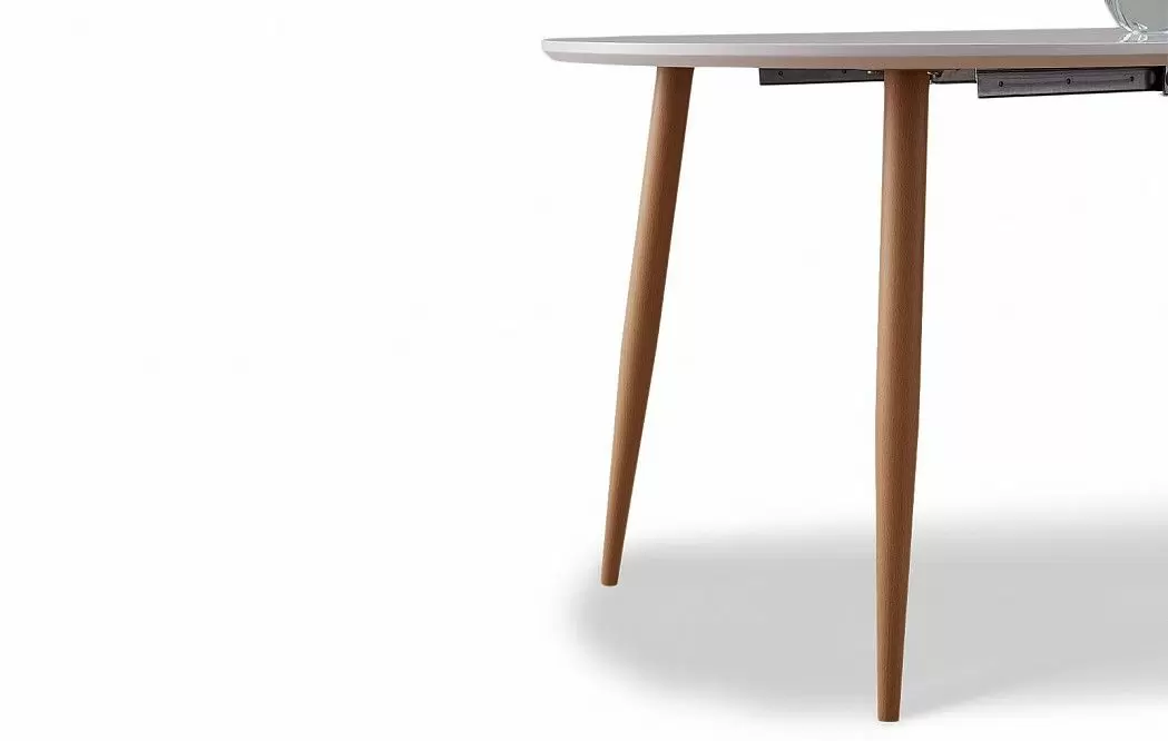 Стол раскладной Morris, белый из Италии