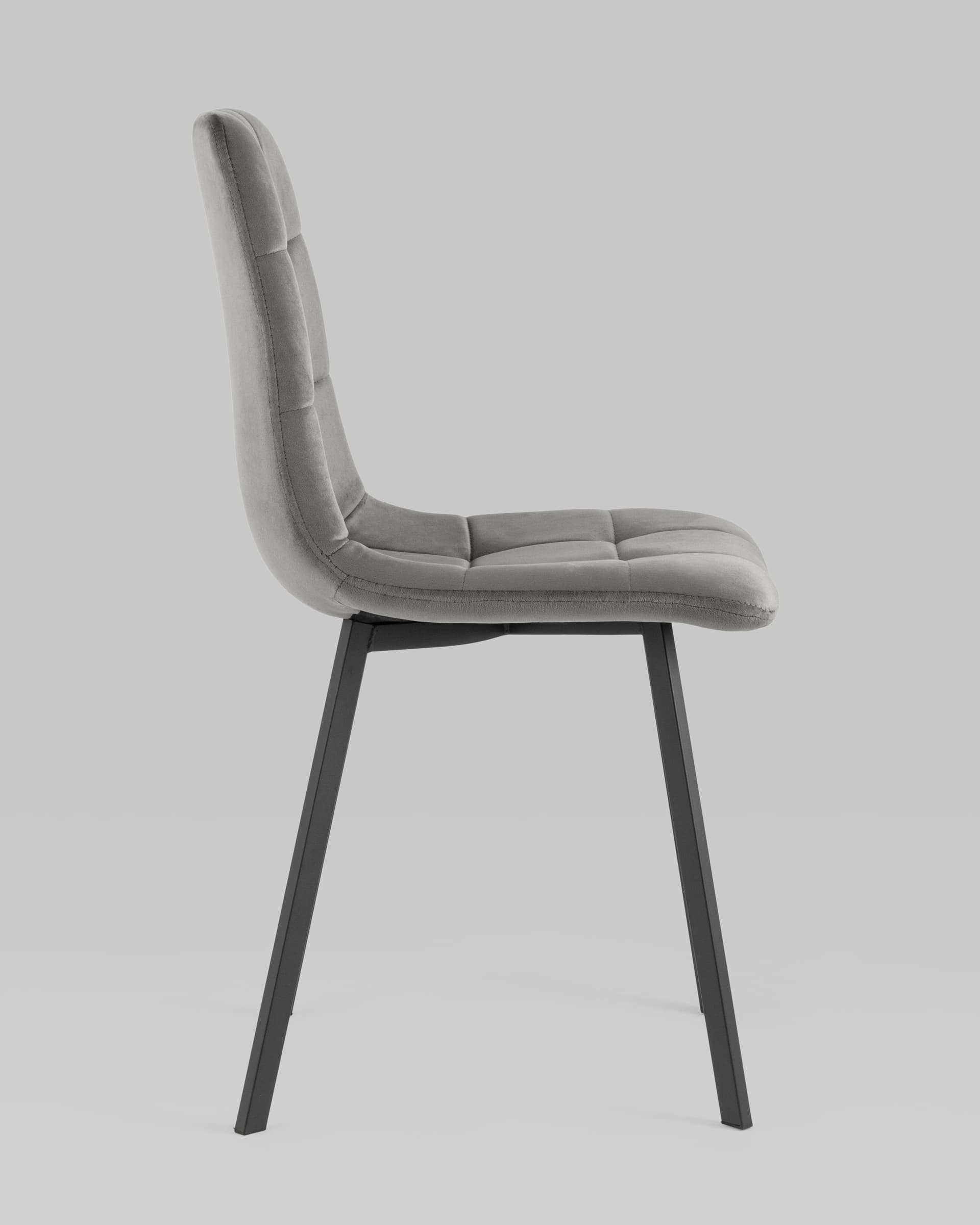 Стул Chilly велюр антрацитовый из Италии