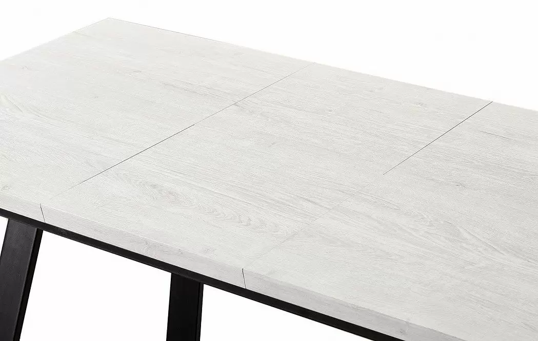 Стол раскладной Denver 110-150, светлый дуб/черный из Италии