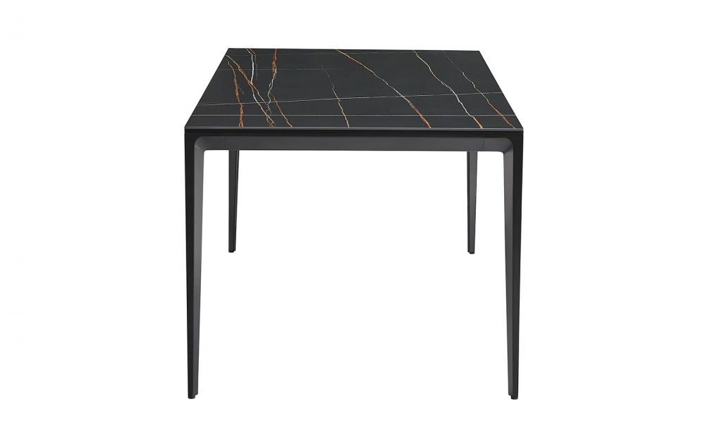 Обеденный стол DT-2010 черная керамика MR32 (180) из Италии