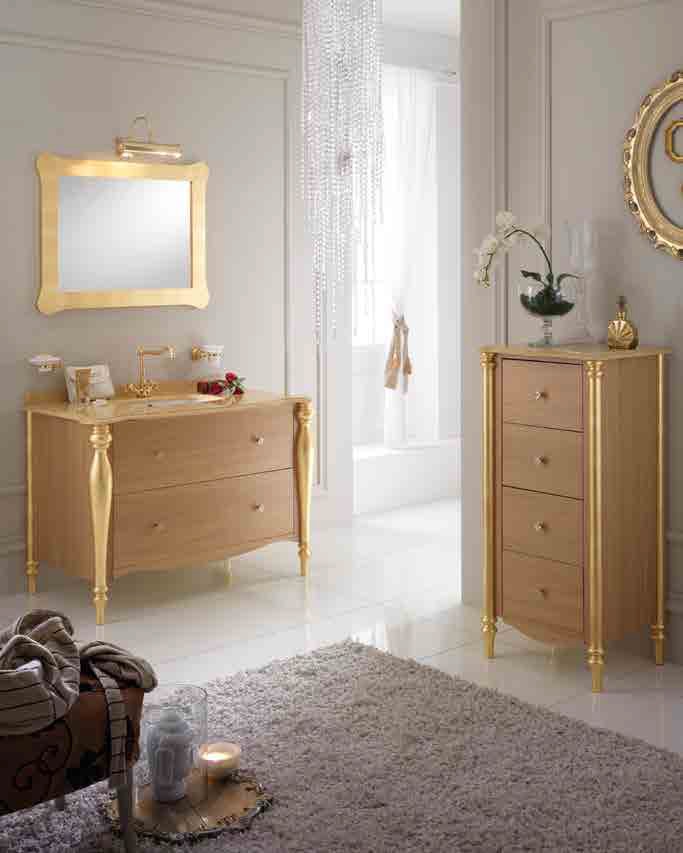 Комплект мебели для ванной комнаты Sinforosa collection Композиция 3 из Италии