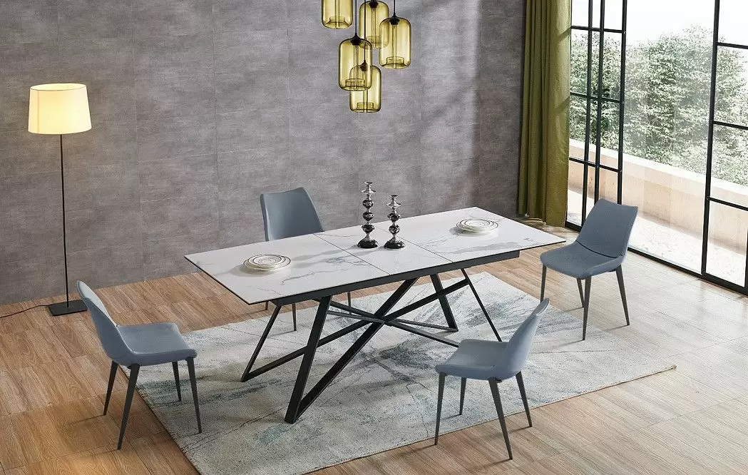 Стол раскладной Bristol (180), светлая керамика из Италии