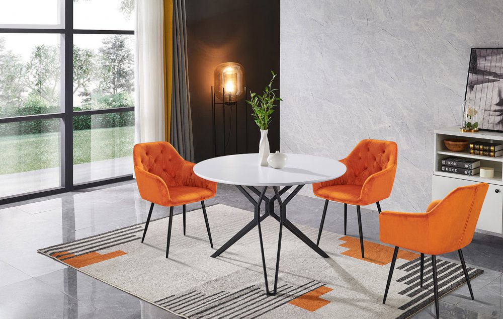 Обеденный стол DT-62 WHITE из Италии