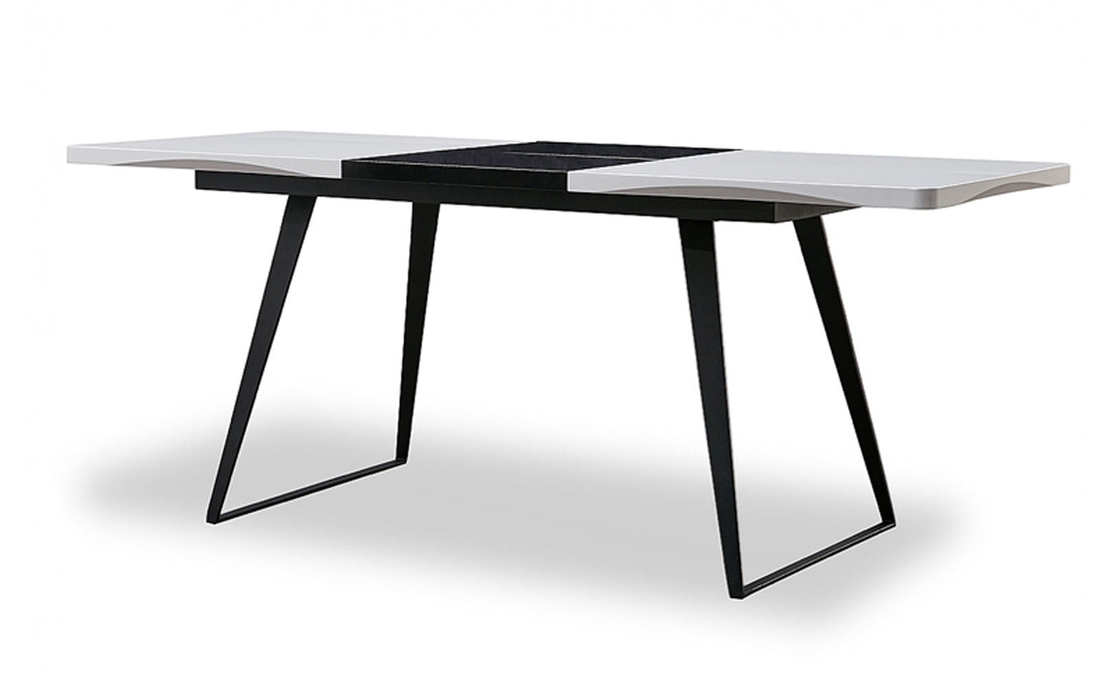 Стол раскладной Vermont, черный/белый из Италии