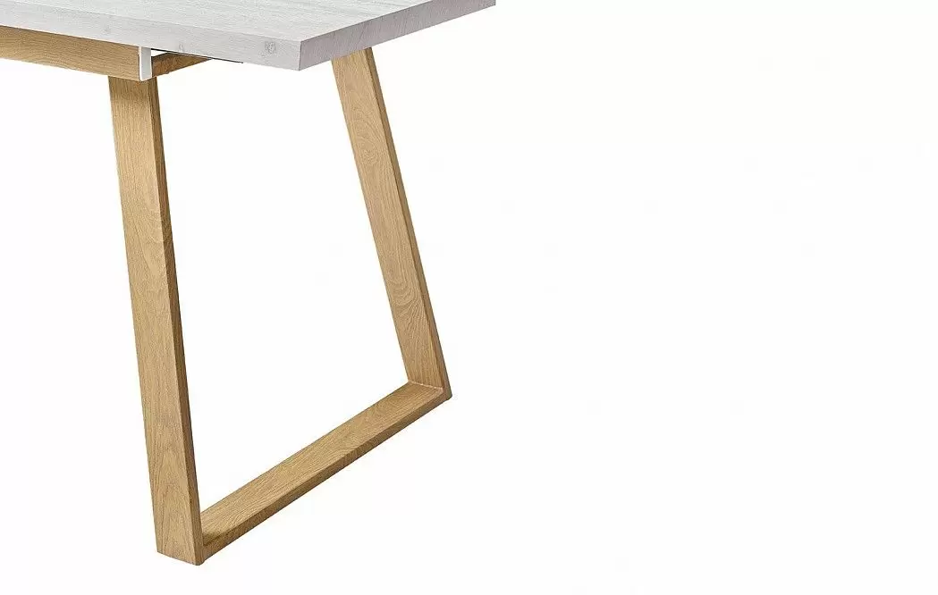 Стол раскладной Norfolk, светлый дуб/вяз из Италии