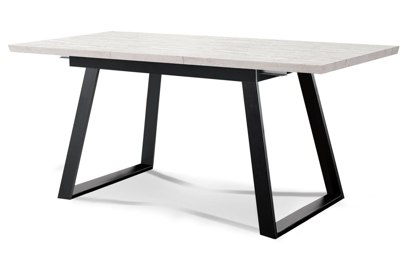 Стол раскладной Denver 120-160, светлый дуб/черный из Италии