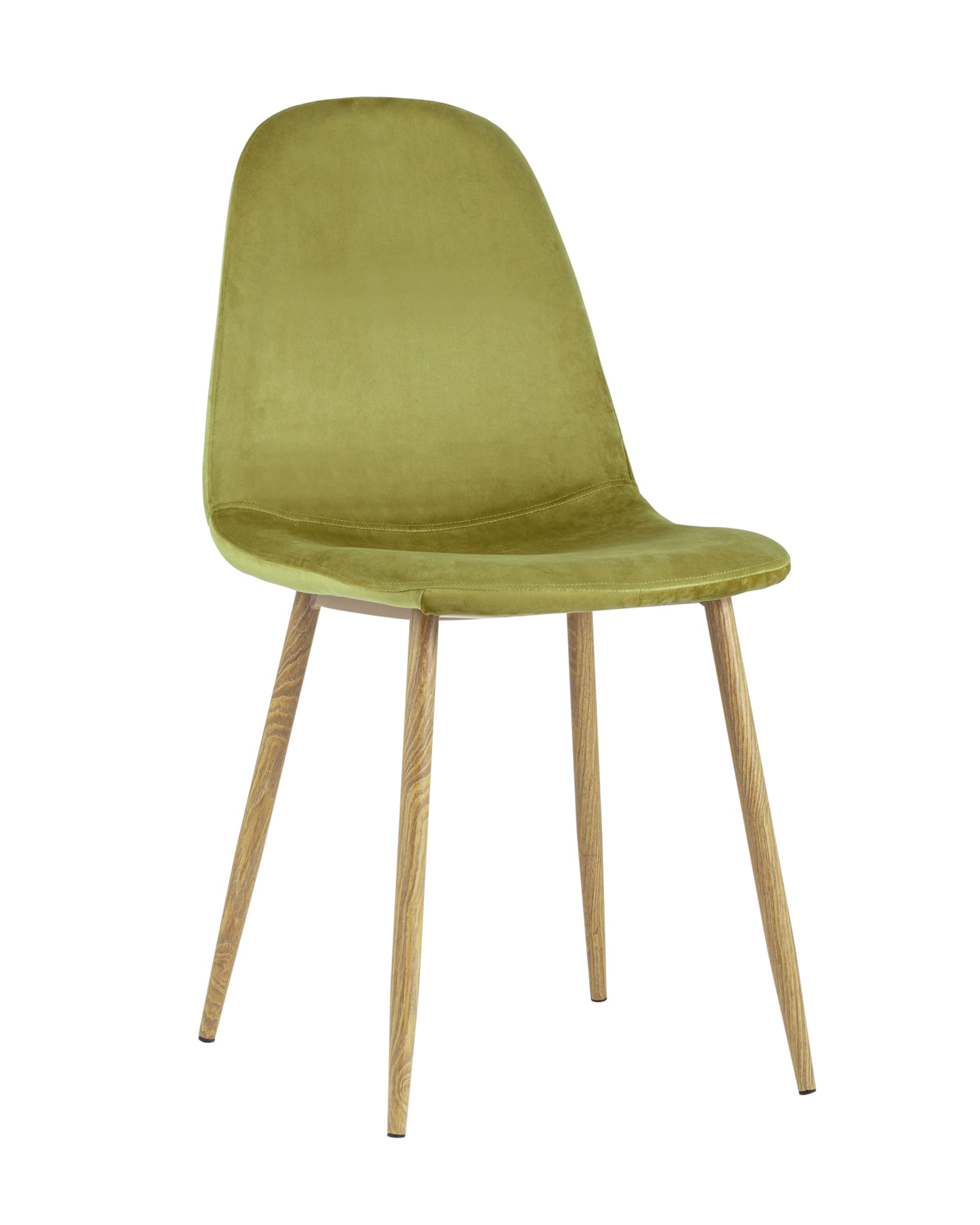 Стул Валенсия, велюр, фисташковый из Италии